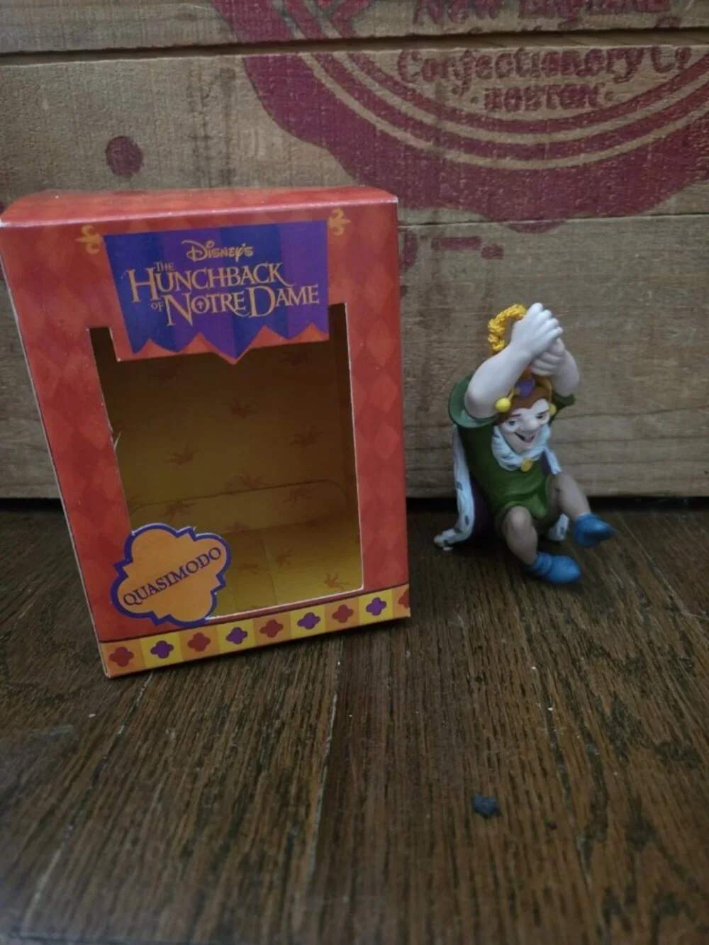 Vintage Disney Quasimodo Christmas Ornament Grolier 1996 First Issue